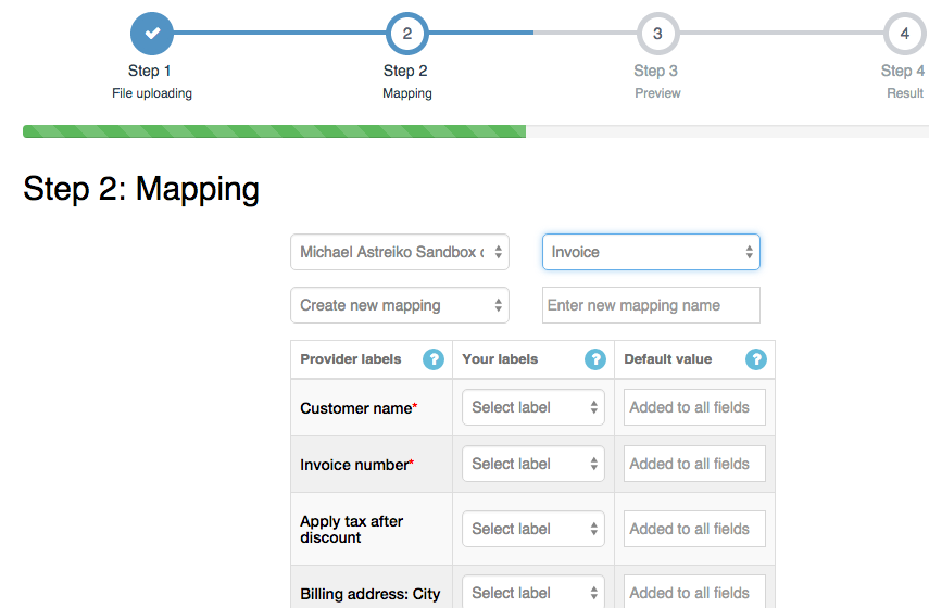 how to upload excel file to quickbooks