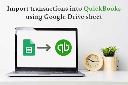 Import transactions into Google Sheets