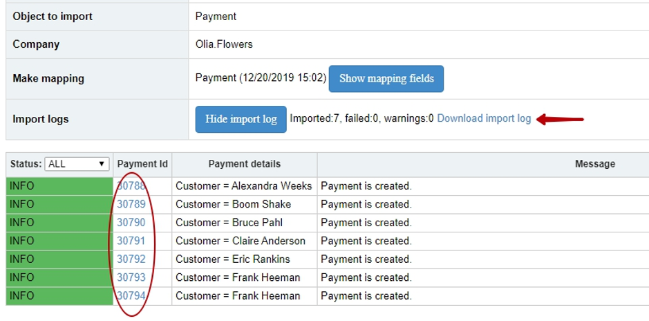 Import Results in QuickBooks Online 2