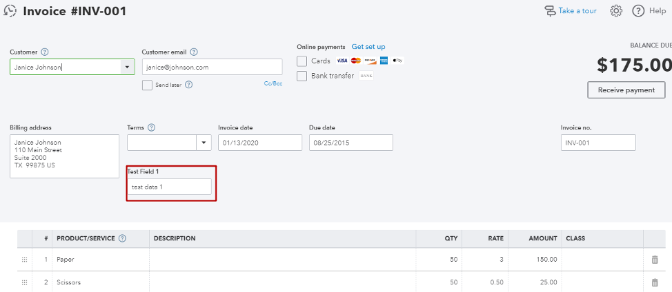 Please press ID numbers to see each transaction or entity on QuickBooks side