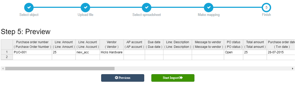 After mapping go to the bottom of the page