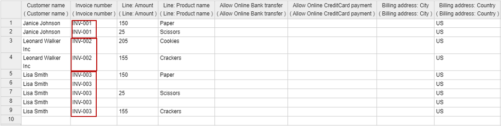 How to Import invoices into QuickBooks Online