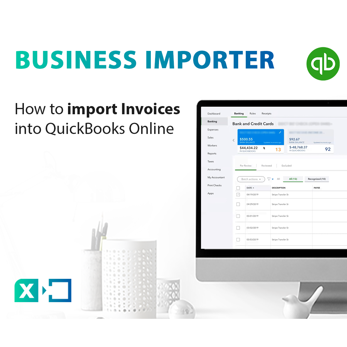 How to import Invoices into QuickBooks Online CloudBusiness