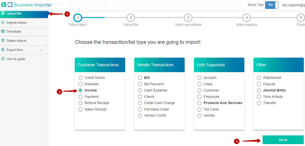 How To Import Invoices Into Quickbooks Online Cloudbusiness 0709