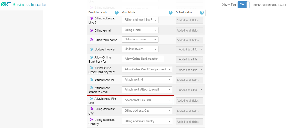 Mapping step map your labels