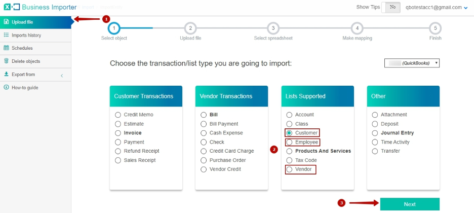 Select Entry for Update