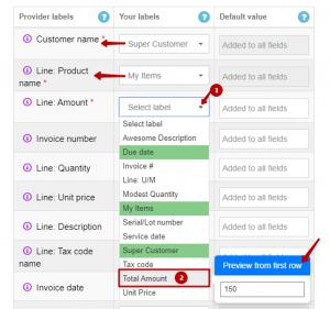 import data into QuickBooks