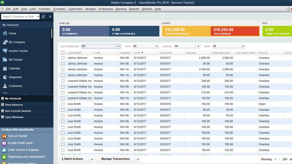 quickbooks desktop invoice number sequence