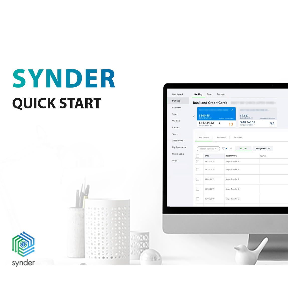 SYNDER QUICK START
