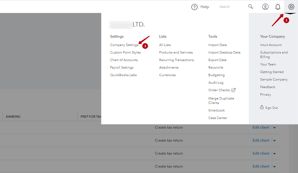 enable Service Date in QuickBooks