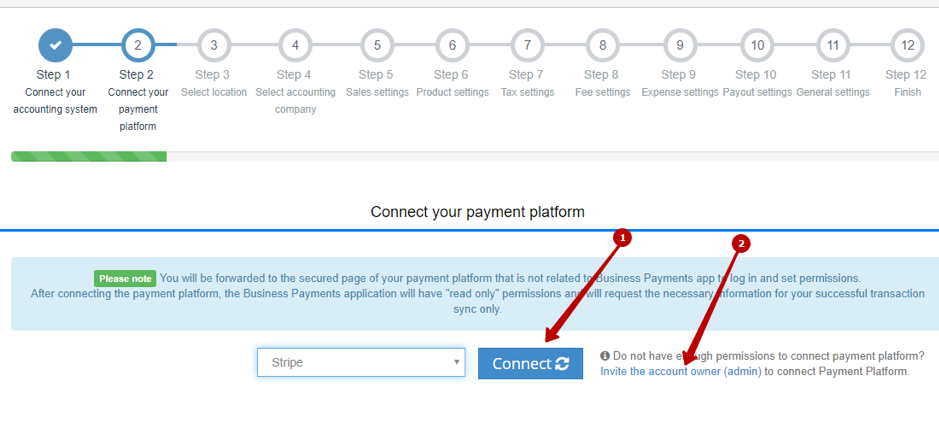How to connect Payment System with QuickBooks Online