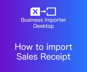 Import Sales Receipt