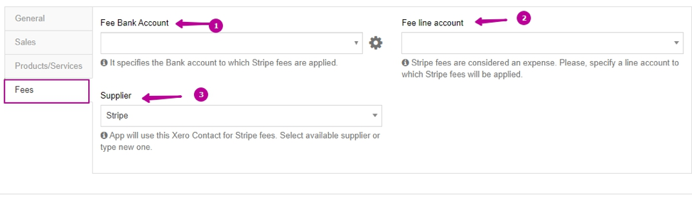 fees settings in business payments