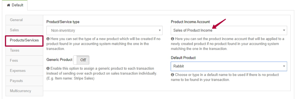 keep track of Stripe sales in QBO