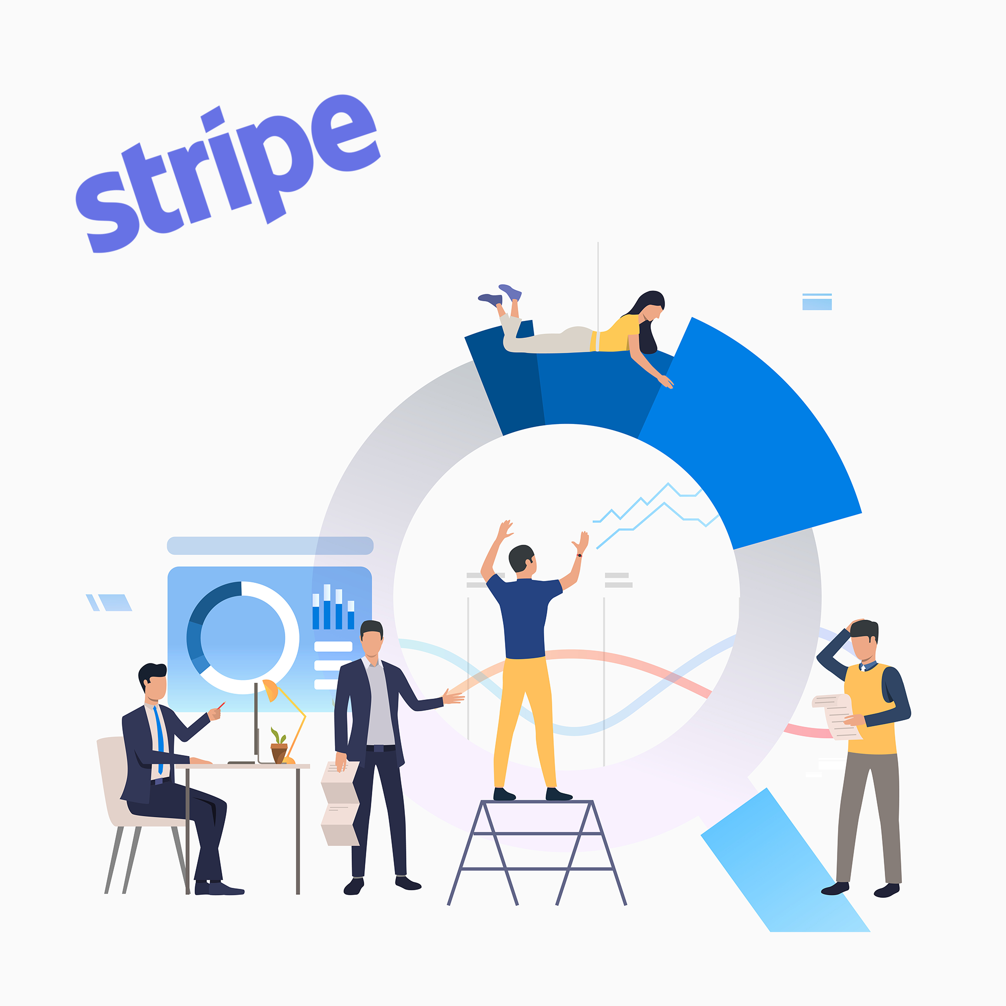 how to record stripe fees