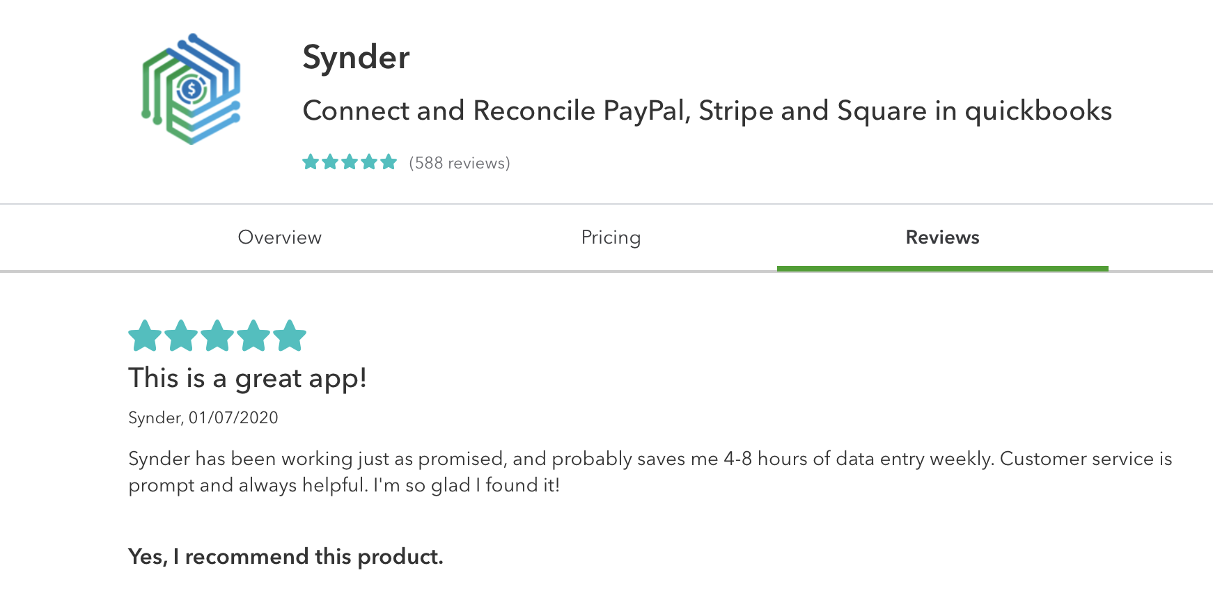 Synder for QuickBooks Online