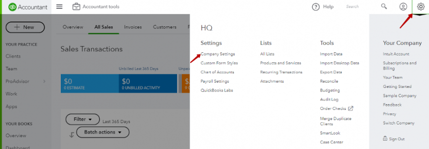 How to enable locations in QuickBooks Online
