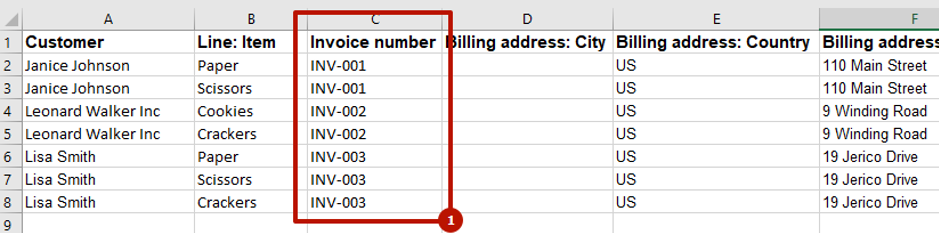 Apply Reference Number from Import Spreadsheet to Transaction